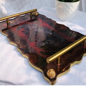 Resin tray